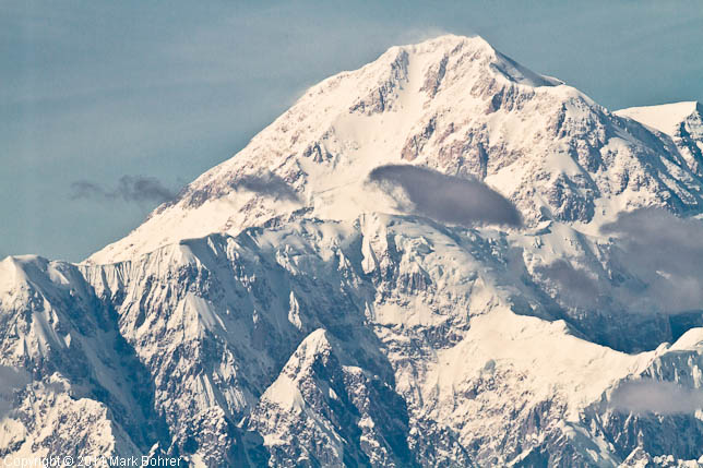 Mount McKinley Summit from Talkeetna Overlook