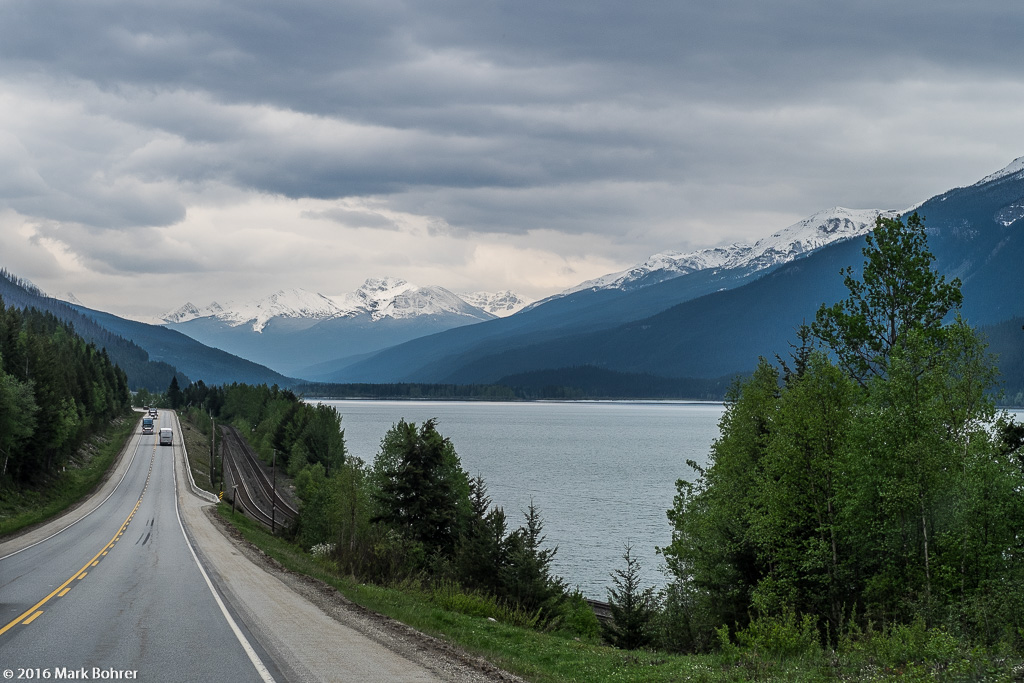 View from Yellowknife Highway, British Columbia