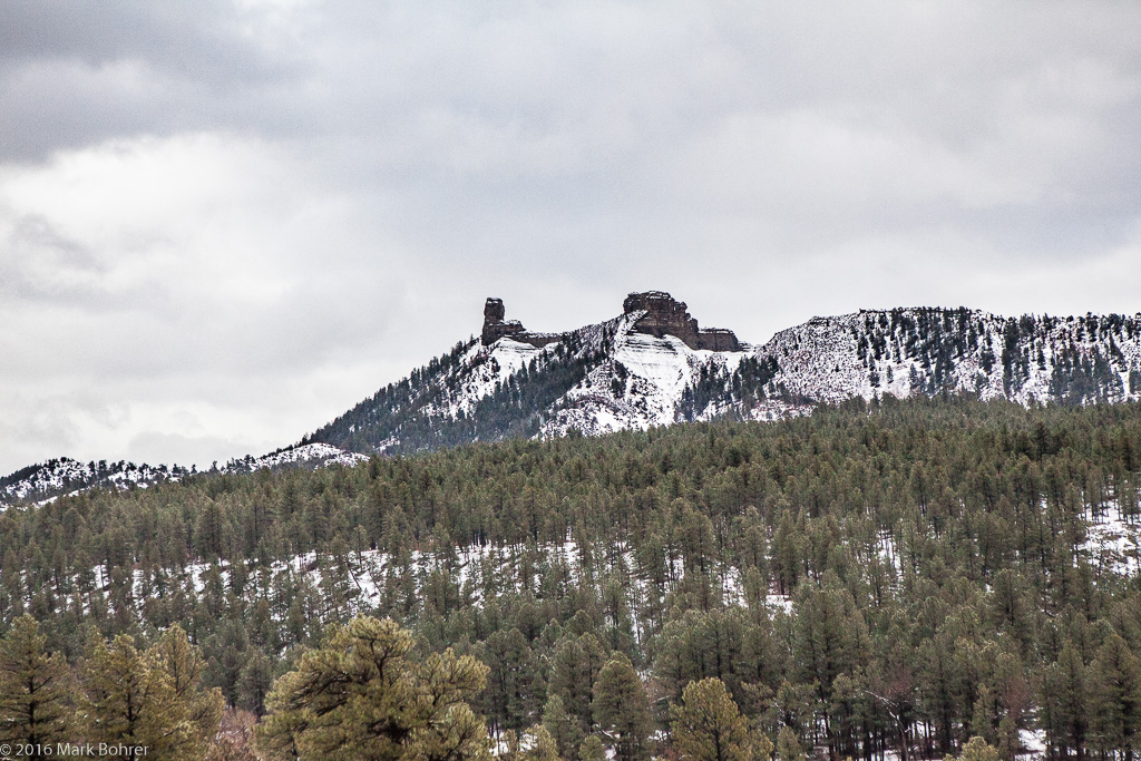 Chimney Rock near Pagosa Springs, Colorado