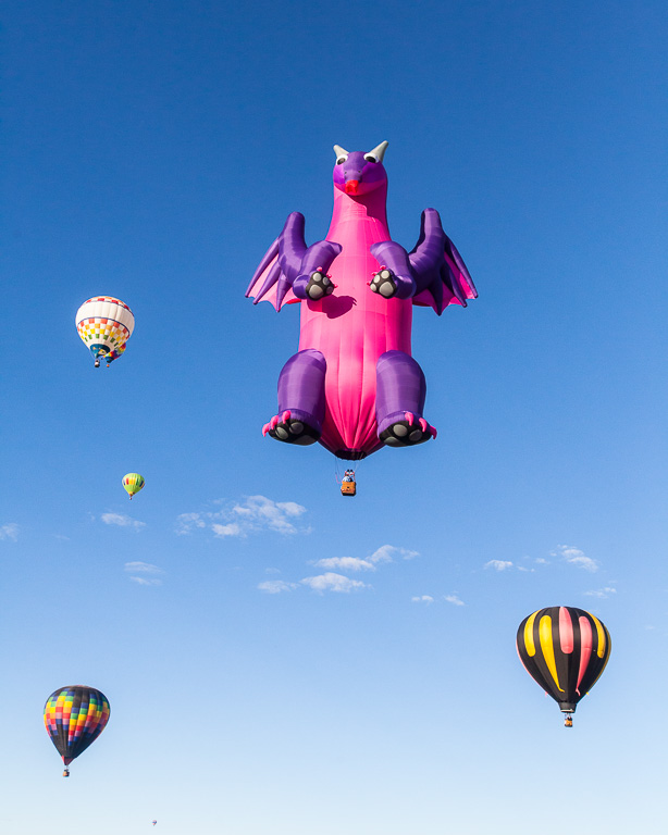 Scorch the dragon - Albuquerque International Balloon Fiesta