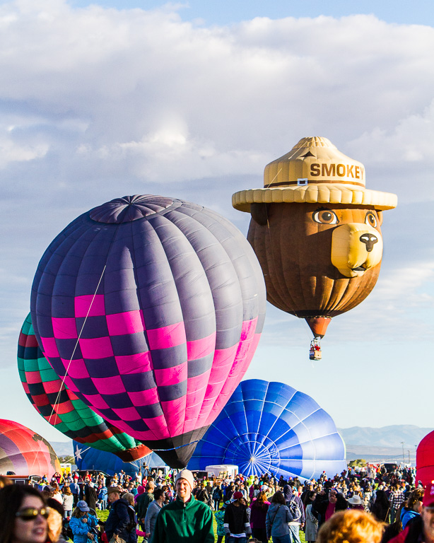 Smokey the Bear - Albuquerque International Balloon Fiesta