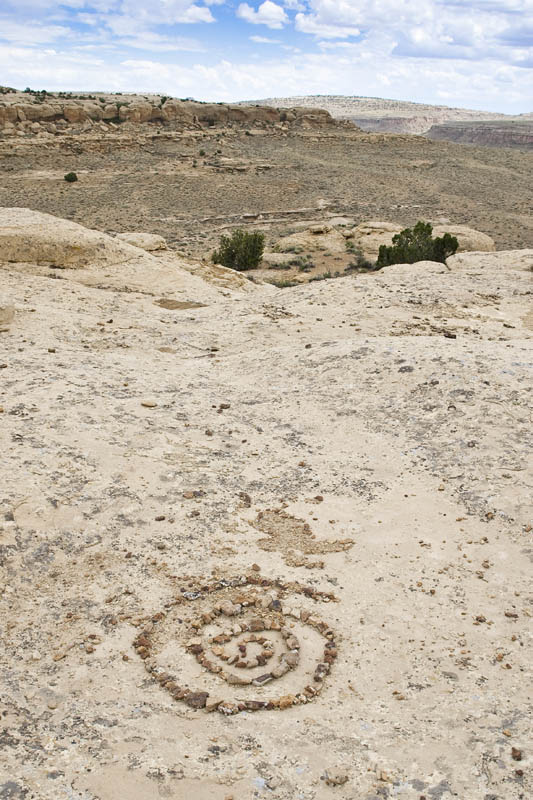 Rock Spiral on Pueblo Alto Trail, Chaco Canyon