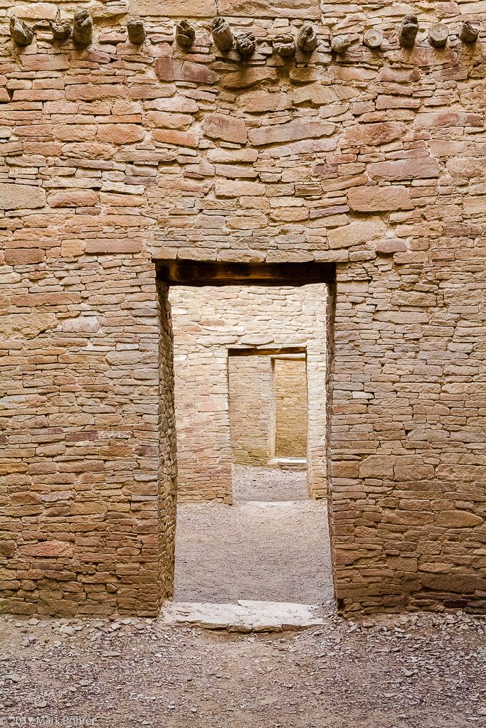 Doorways, Pueblo Bonito, Chaco Canyon