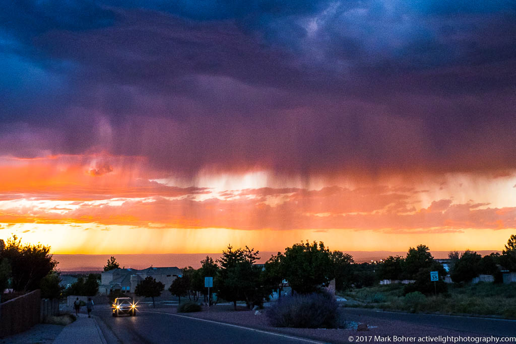 Approaching storm, Albuquerque