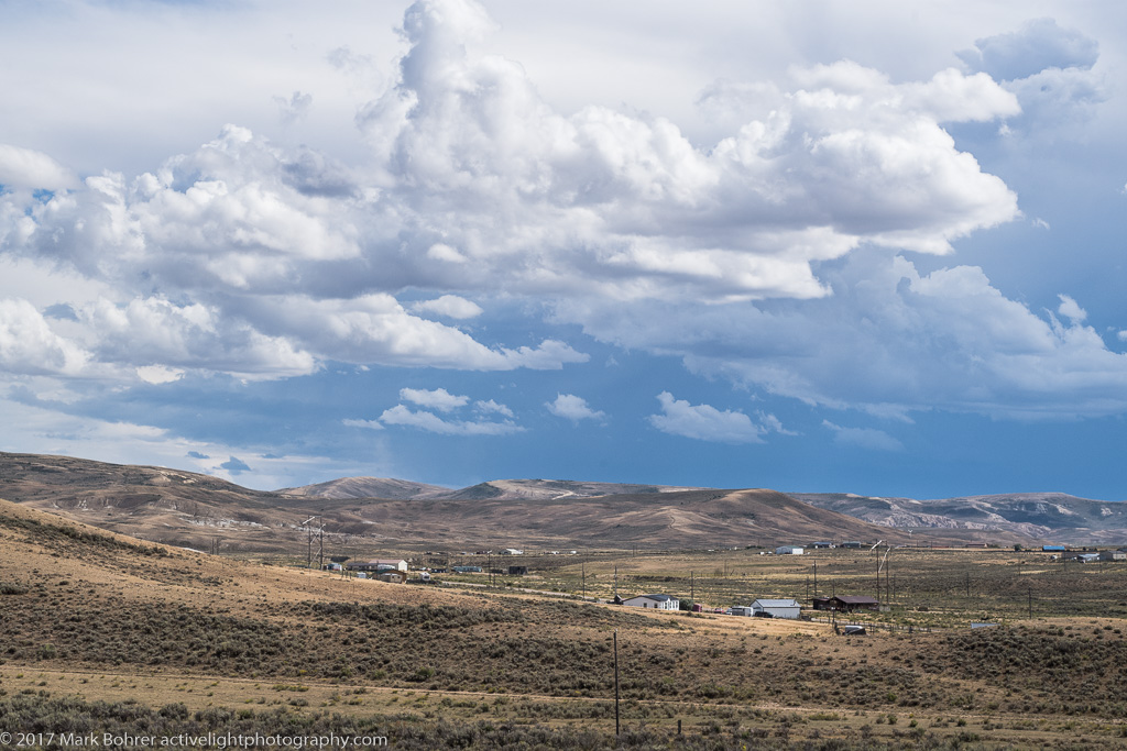 Clearing storm, Fossil Butte